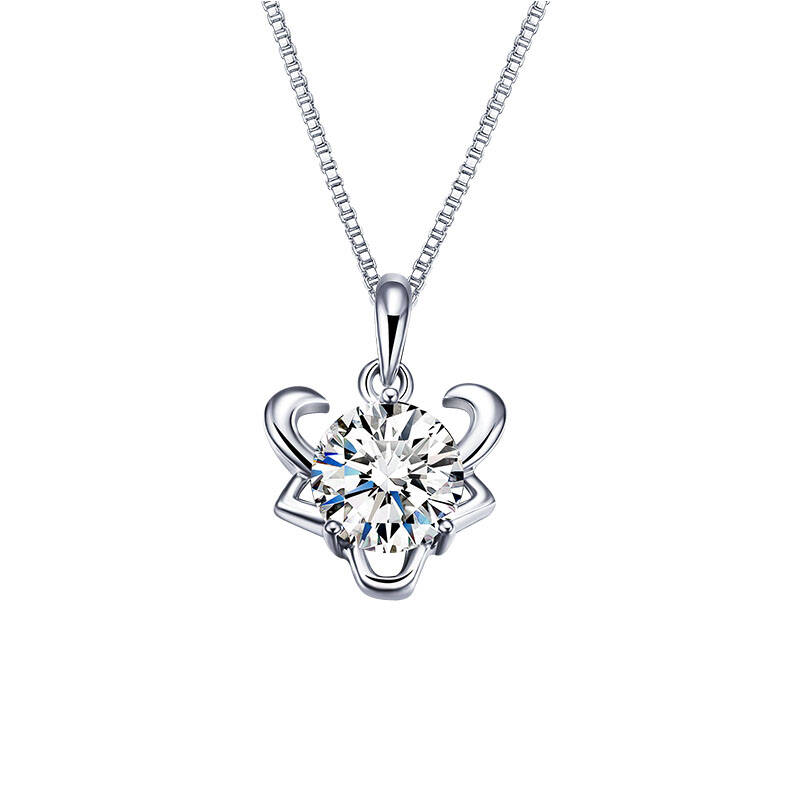 伊泰莲娜(italina)星座925银 项链 时尚 送礼 金牛座4.21-5.20