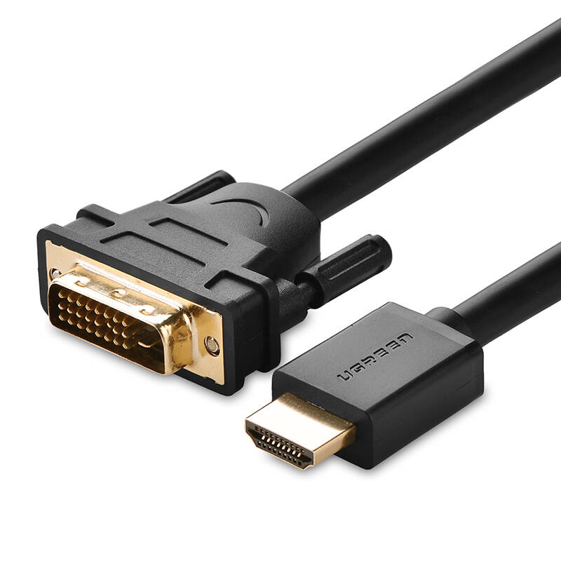 绿联(ugreen)10138 hdmi转dvi转接线 dvi转hdmi线 双向转换高清连接线