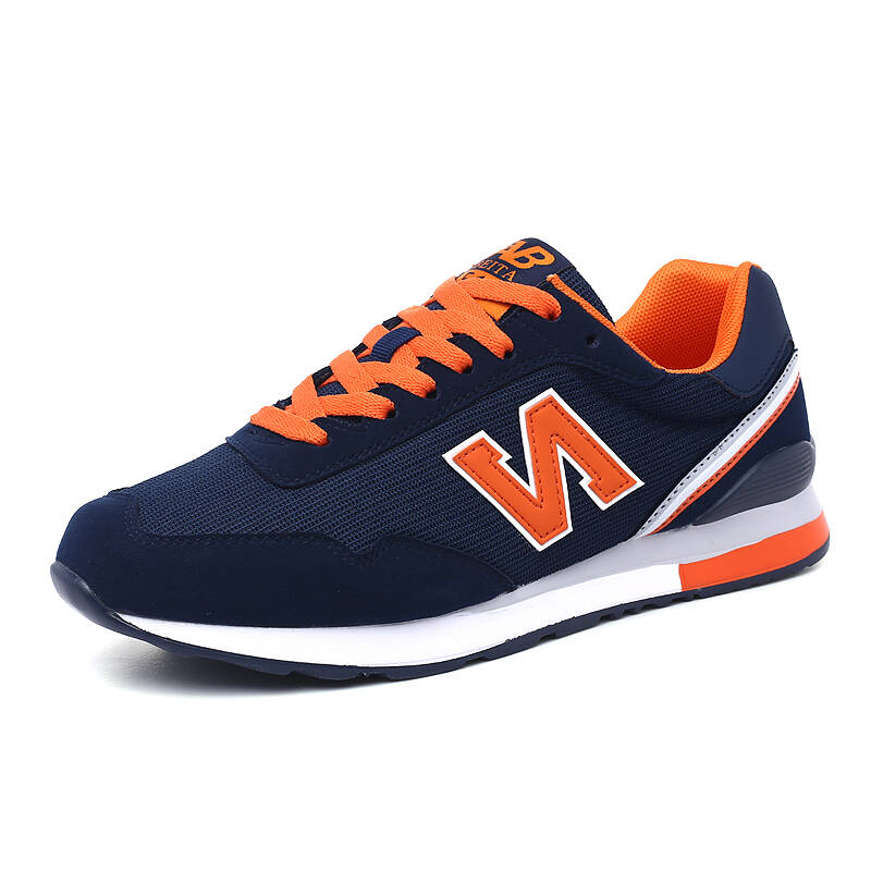 贝踏运动鞋男春季新款系带都市休闲鞋时尚男超轻便旅游男跑鞋bt5813