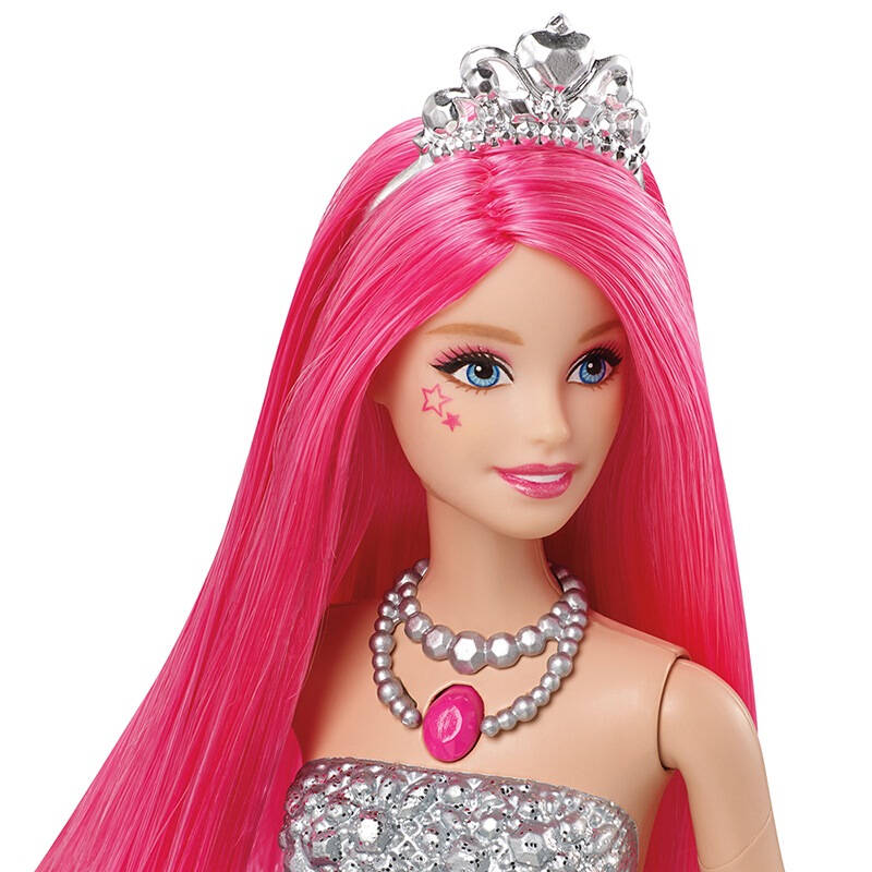 芭比(barbie) 女孩生日礼物电影同款收藏玩具 摇滚公主之芭比 cmr95
