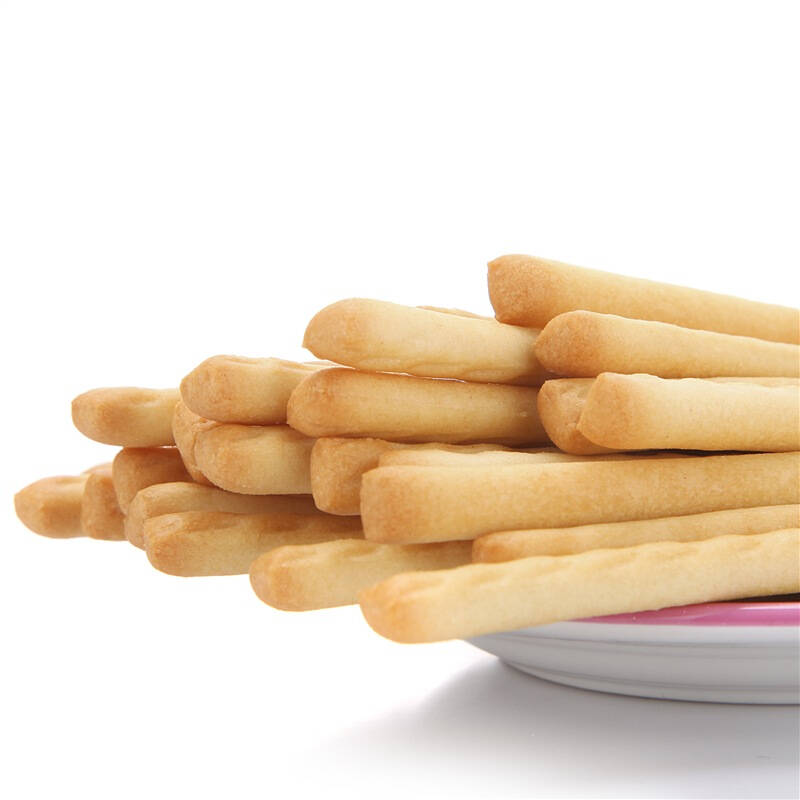 aji 牛奶味棒棒饼干 220g 罐装