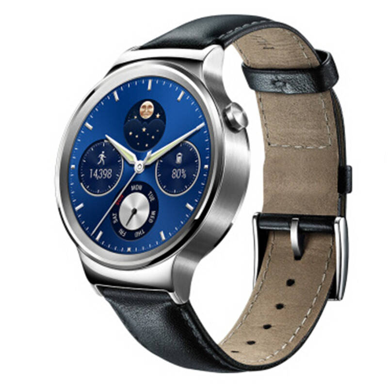 华为(huawei)watch 智能穿戴手表 蓝牙无线运动 睡眠监测 短信提醒 银