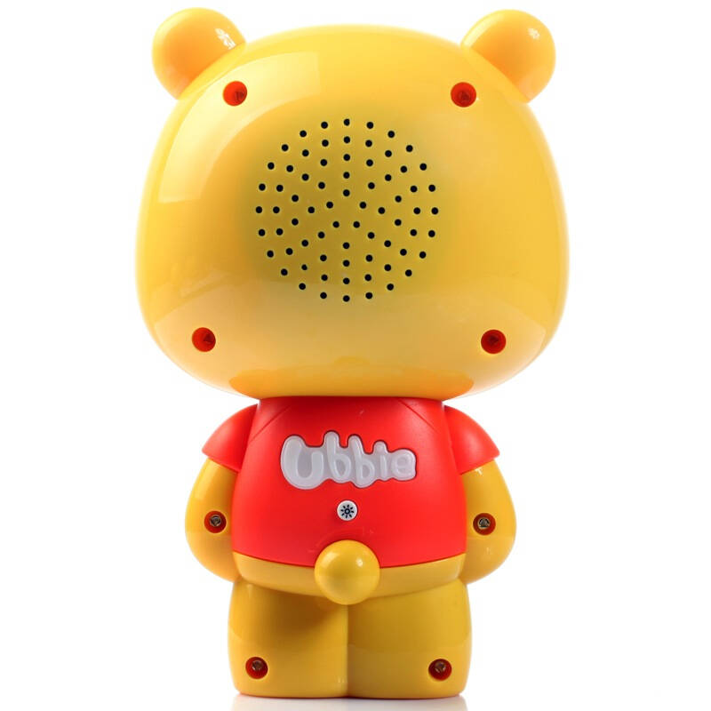 优彼(ubbie)智能启蒙故事机(优享款)橙色8g升级版 优比宝贝家亲子熊三