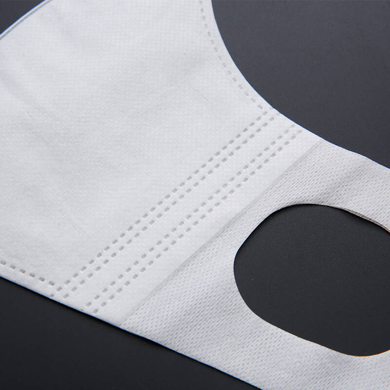 fasola 平板褶皱口罩男 一次性口罩防雾霾口罩男士女士口罩防风 10只