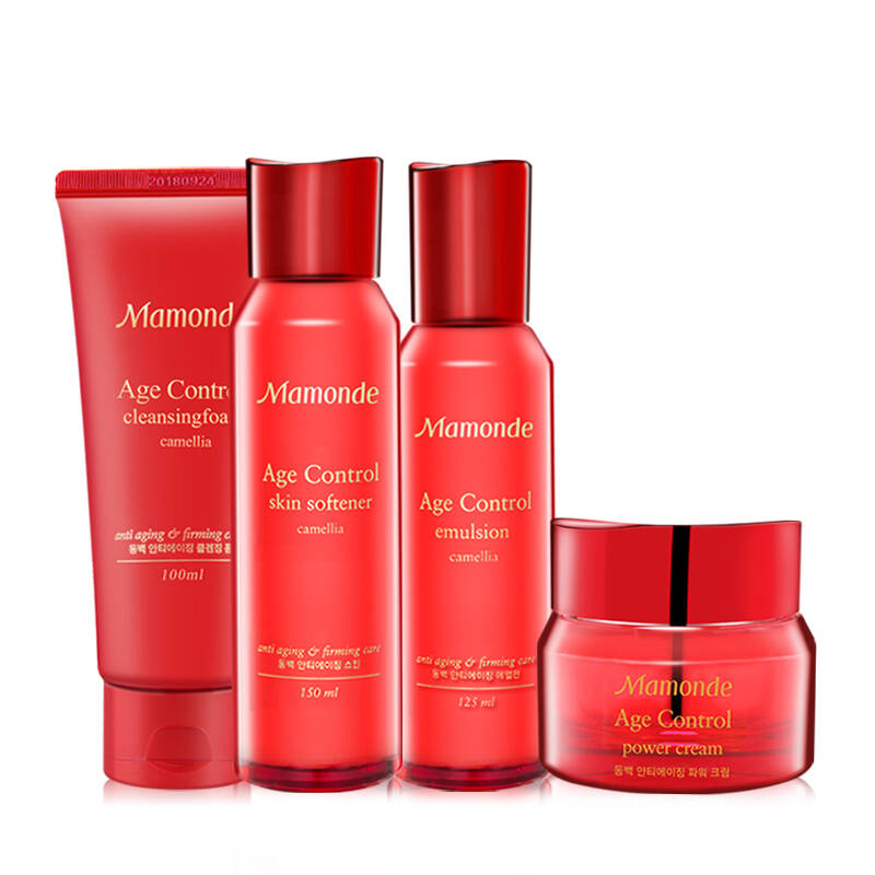 梦妆套装花颜凝时水乳液套装补水保湿紧致护肤化妆品套装女 洗水乳