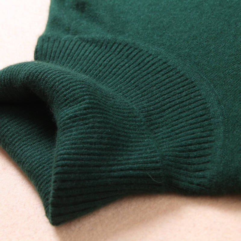 雪芙绒 冬季新款女士纯色高领百搭羊绒裙 欧美范中长款羊绒衫毛衣