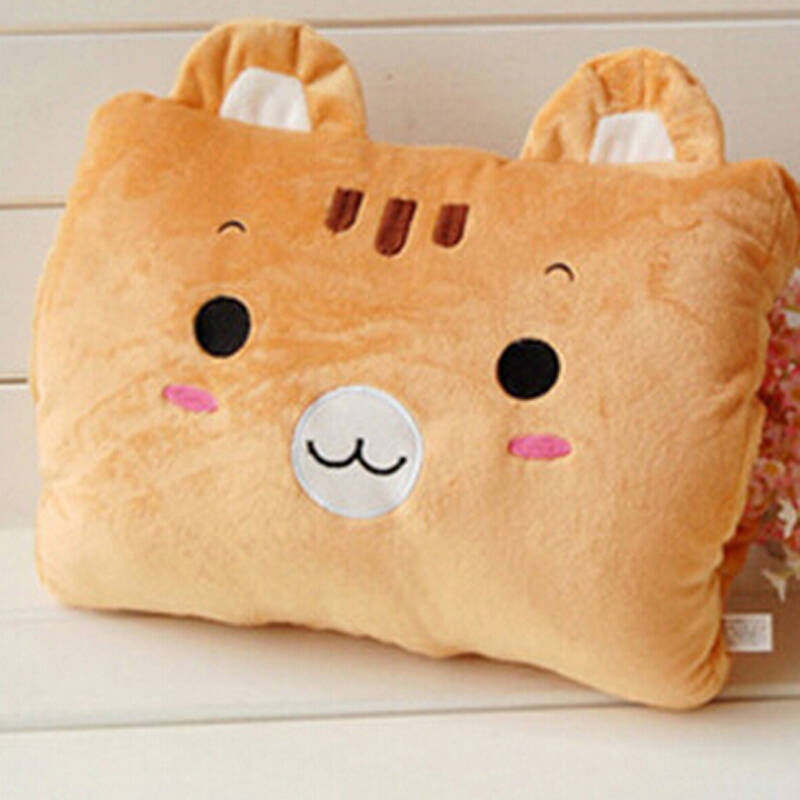 午睡枕 趴睡枕 龙猫暖手捂抱枕午休枕头插手枕生日礼物靠枕 皮皮
