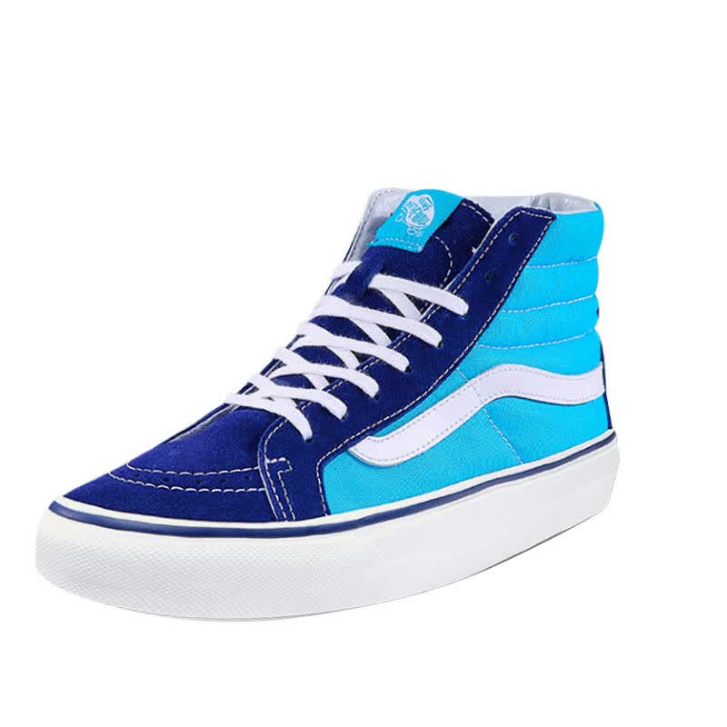 万斯vans 女鞋2015新款运动休闲撞色高帮板鞋 vn-0xh7fjz vn-0xh7fjz