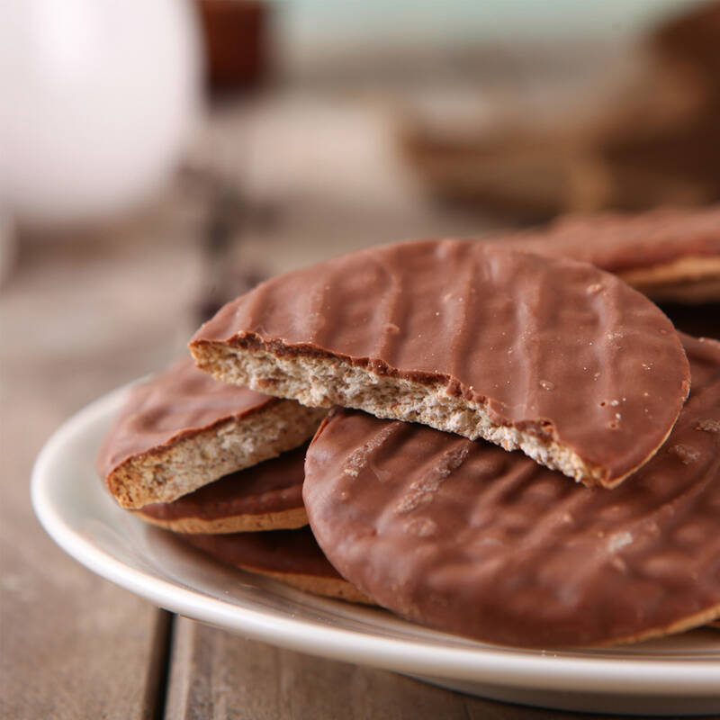 法国进口 塞尔琳娜(cereline) 牛奶巧克力燕麦饼干 200g