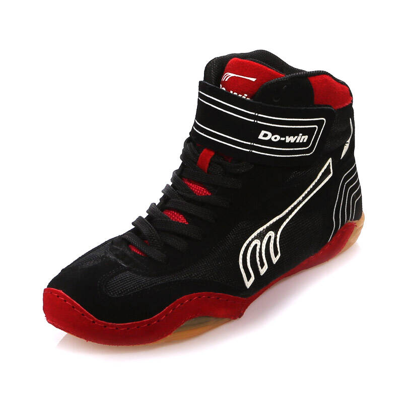 多威摔跤鞋训练比赛专用鞋武术鞋擂台鞋j6211a 黑红j6211a 45