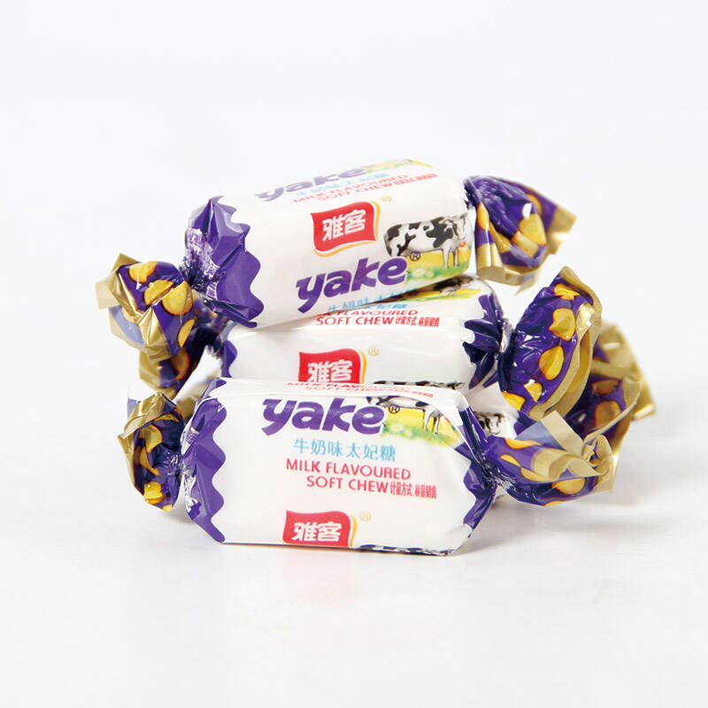 5斤包邮雅客牛奶味太妃糖500g散装婚庆喜糖儿童休闲零食
