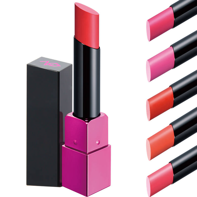 za 姬芮 恒彩娇艳唇膏 rd406(罂粟红)3.5g(持久固色 亚光质感)