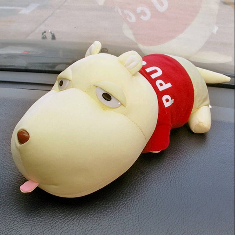 途运 长嘴狗竹炭包汽车用活性炭公仔车载车内新车用品摆件 颜色随机