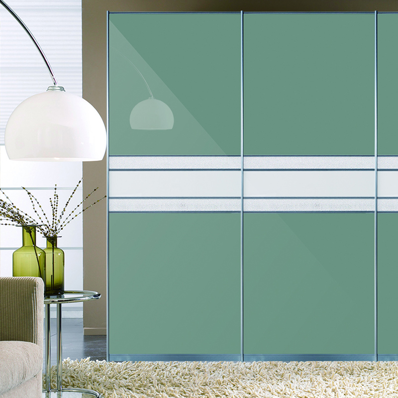 依诗米衣柜 uv烤漆衣柜高光 推拉移门定制 按展开面积计价 环保门板