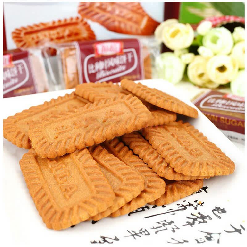 利拉比利时风味饼干整箱10斤5kg 焦糖味