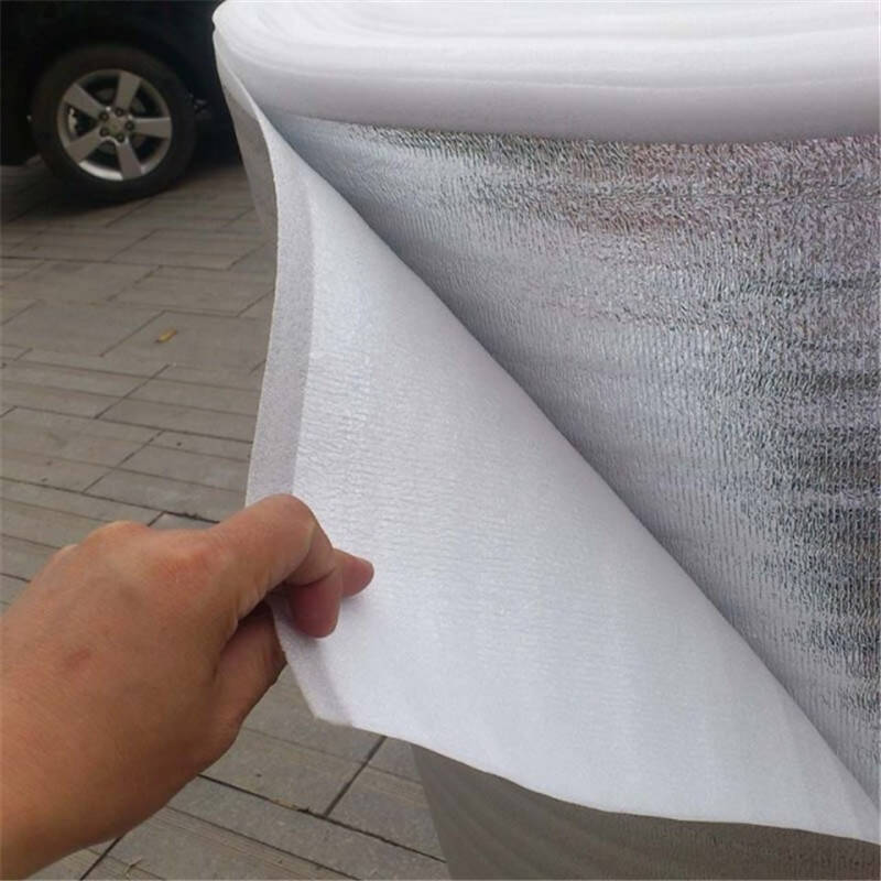 铝膜地暖隔热膜铝箔泡沫膜地热专用反射膜epe珍珠棉保温隔潮气 单面