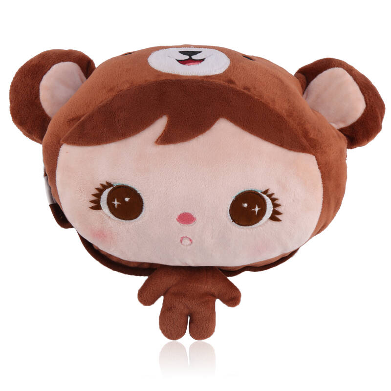 恋美 双插手暖手宝热水袋充电新国标水电分离防爆 小笨熊