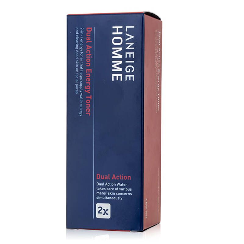 兰芝男士双效焕能套装保湿补水滋润 三件套 爽肤水 精华乳 眼霜