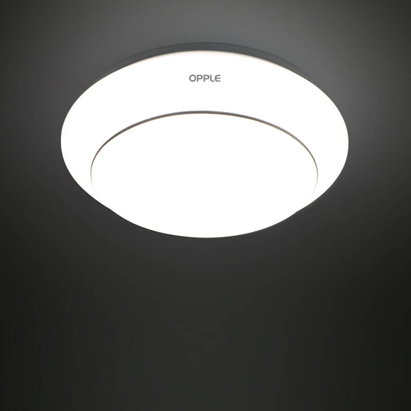 【京东超市】欧普照明 led吸顶灯具卧室灯阳台灯过道灯10.