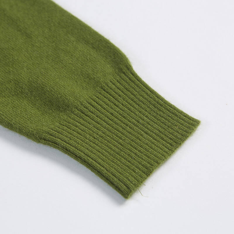 宝创(baochuang)7325a705110 女式绿色羊绒时尚女长款羊绒衫 xl/110