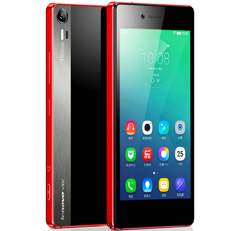 联想(lenovo)vibe shot z90-7 32g 玫瑰红 移动联通电信4g手机 双卡双