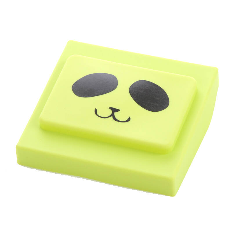 简家 卡通防尘防触电硅胶开关套保护套插座保护套开关罩 k2268 绿色