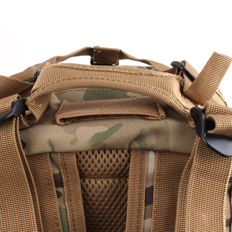 邦力士bonlex 户外军迷装备 休闲双肩3p城市攻击包 10104 黑色