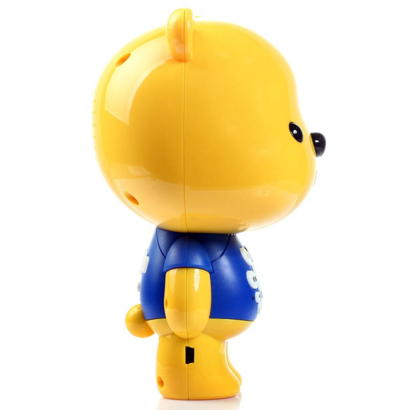 优彼(ubbie)智能启蒙故事机(优享款)蓝色 优比宝贝家亲子熊二代早教机