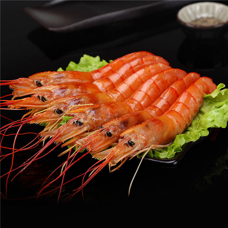 禧美海产 进口冰冻阿根廷红虾 l2规格 40-60只 2kg 自营海鲜