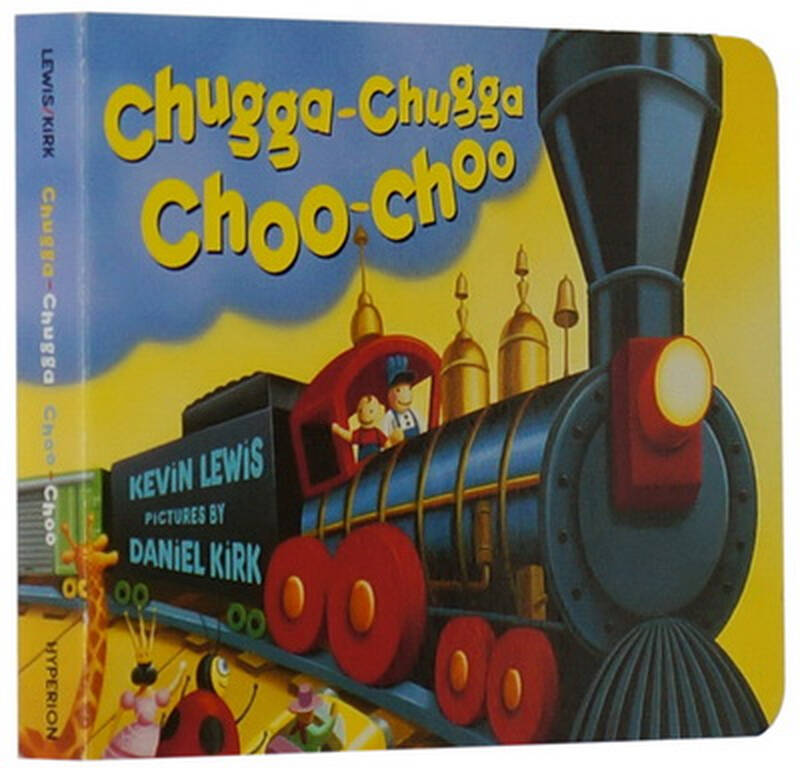 英文原版chugga chugga choo-choo 纸板书【评价送音频】