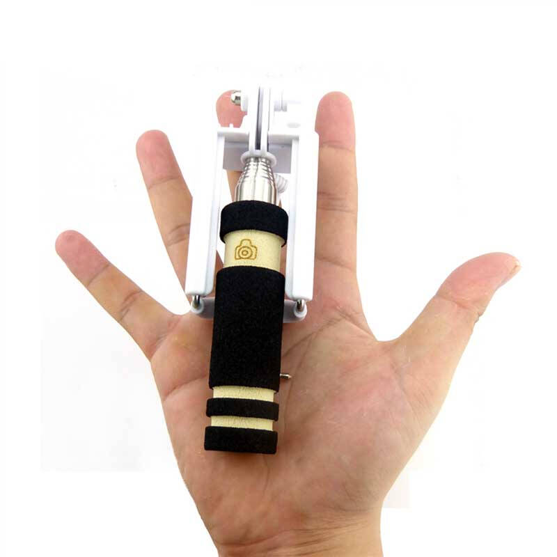 帝博特 伸缩自拍杆迷你卡通自拍神器 苹果安卓手机通用(部分手机不