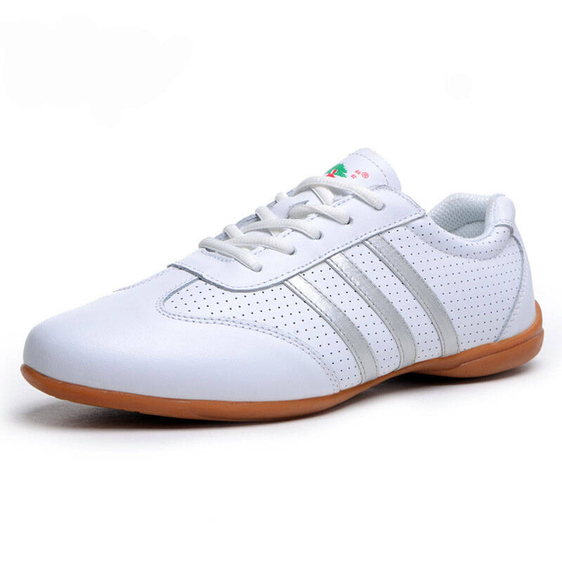 太极鞋 牛筋底 武术鞋 白色 41 - 京东