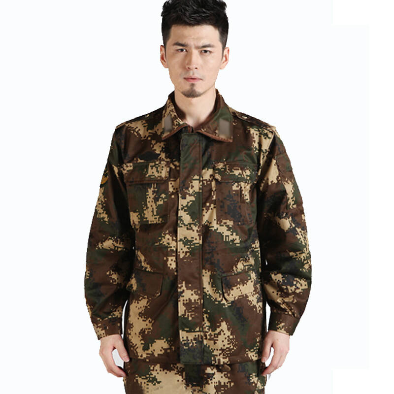 户外迷彩工作服冬作训服套装冬训练迷彩服 07武冬长袖 165