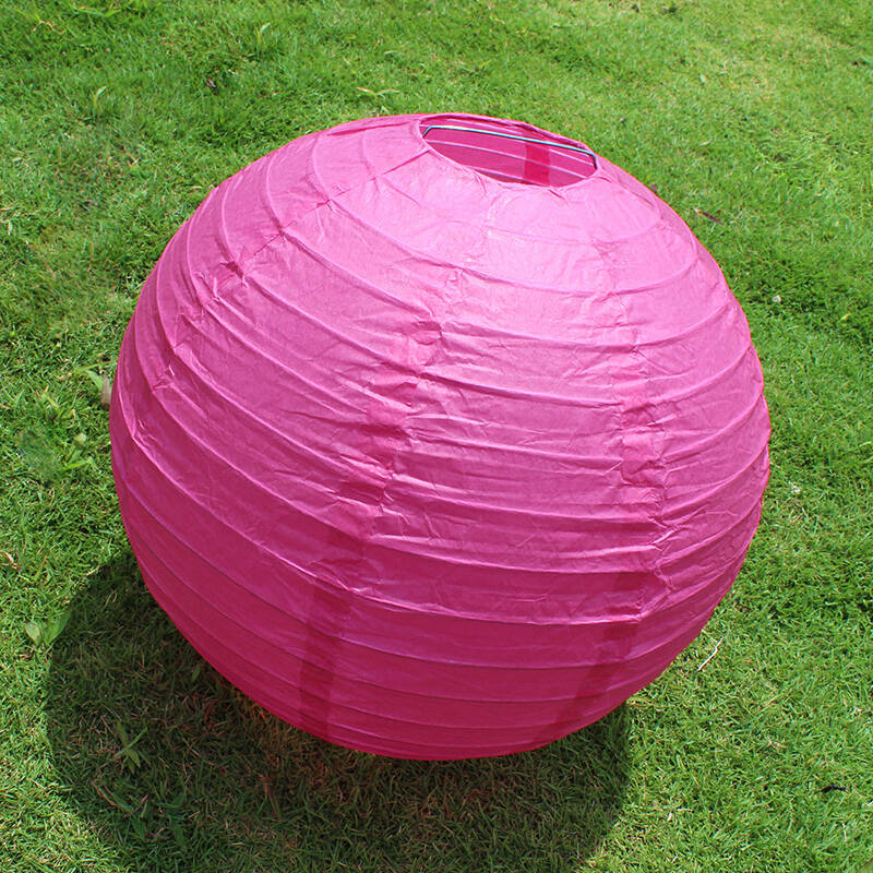 万圣节灯笼纸灯笼装饰 节日橱窗挂饰纸灯罩 结婚礼布置圆灯笼 多色可