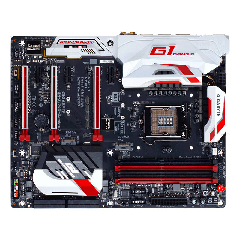 英特尔(intel) i7-6700k cpu 搭配技嘉 z170x-gaming 7主板