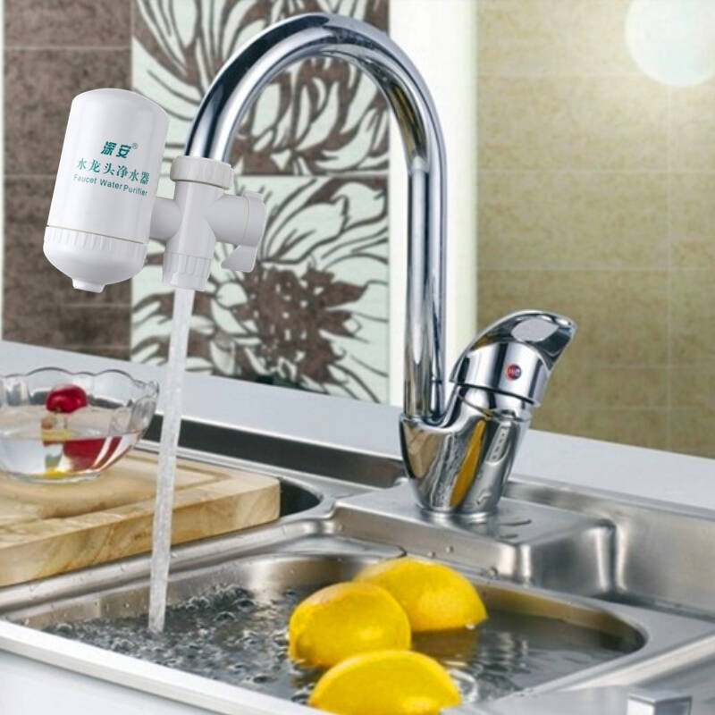 深安(shenan)sa-lt-1水龙头净水器家用厨房非直饮自来水过滤器 土豪金