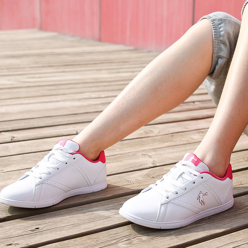 乔丹女鞋休闲鞋女秋季 百搭潮流休闲鞋板鞋 轻便耐磨运动鞋休闲鞋