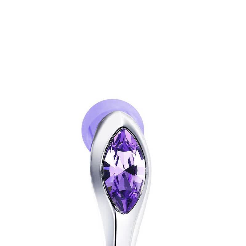 swarovski施华洛世奇 fuchsia水晶耳机50035021176341紫色 粉色 粉红