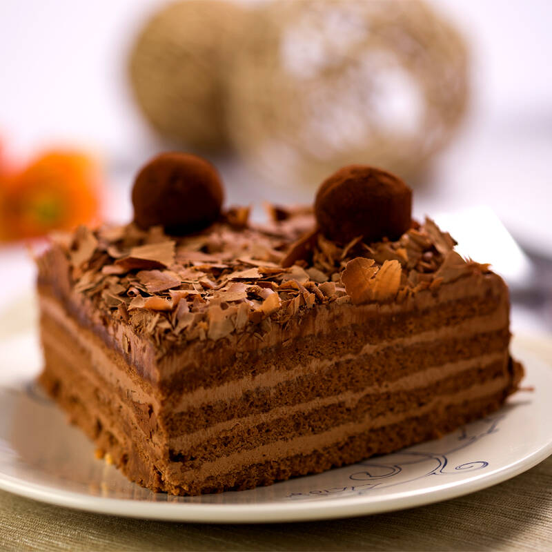 ebeecake梦幻·松露巧克力蛋糕 法国松露生日蛋糕 新鲜生日蛋糕预订