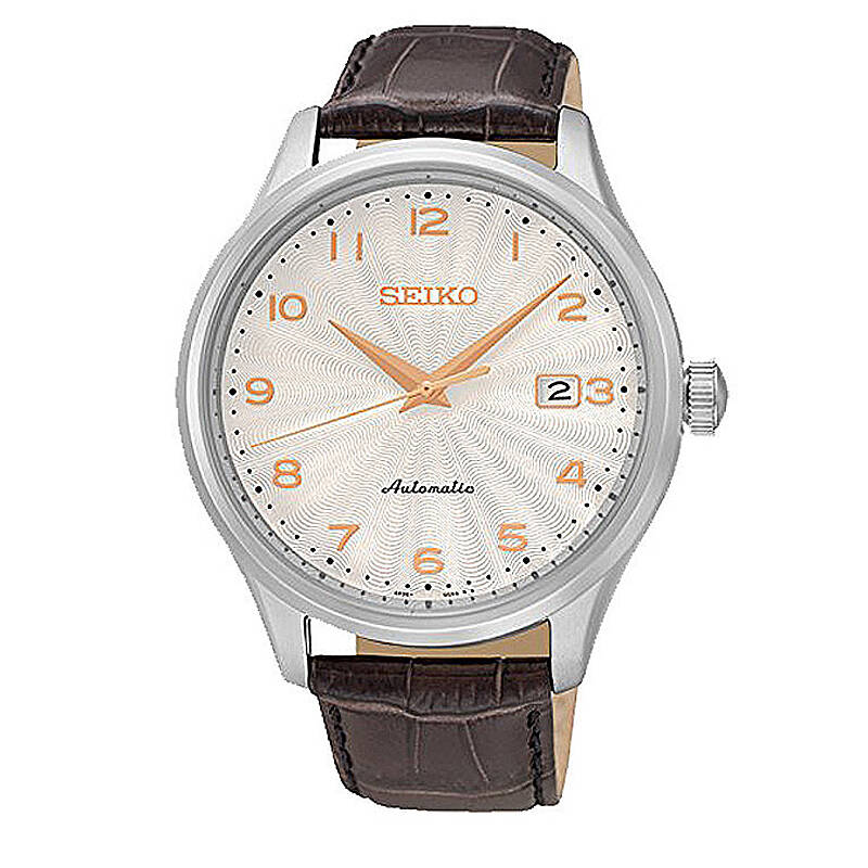 精工(seiko)手錶presage領航系列商務休閒機械錶男表srp705j1