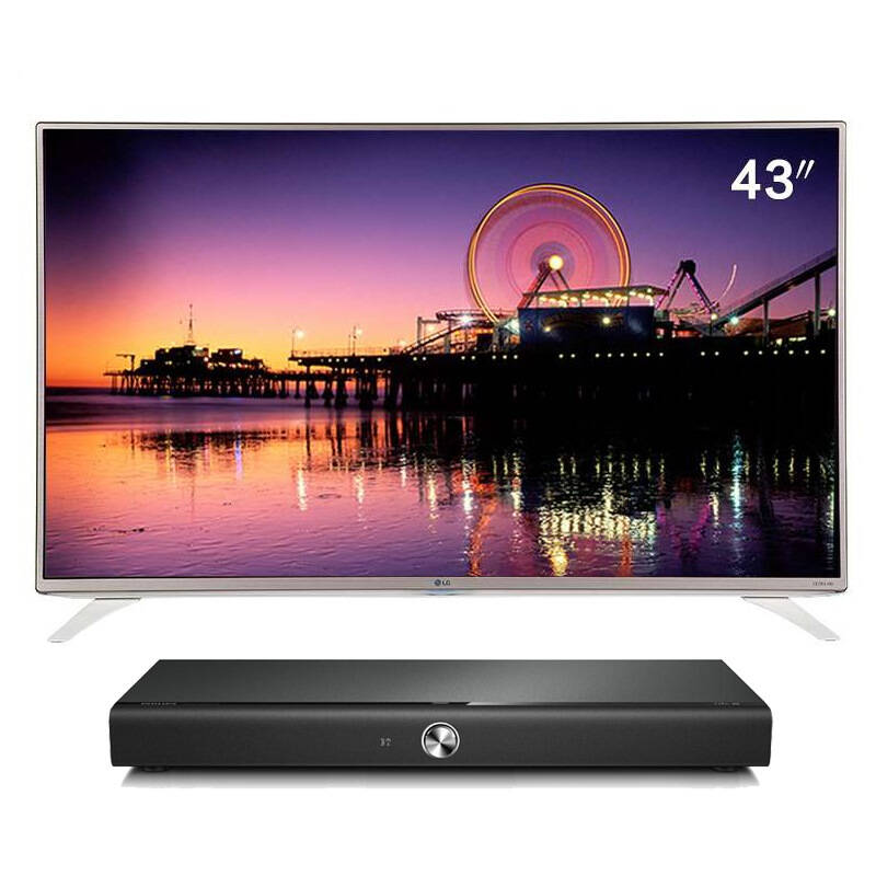 飞利浦htl4110b/93音响 lg 43uf6600 43英寸液晶电视 家庭影院套装