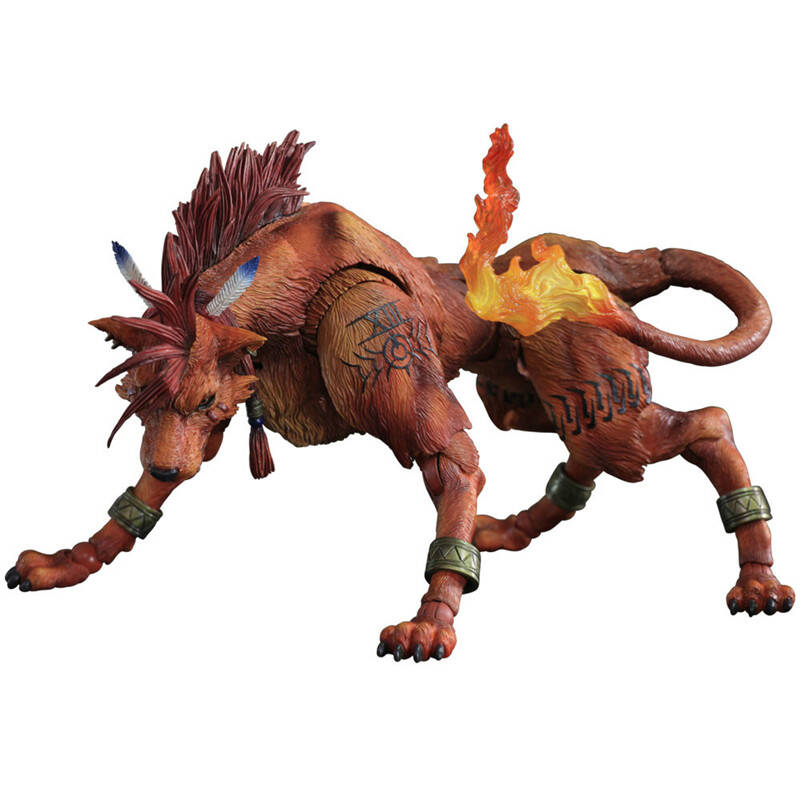 square enix pa改幻想vii 再临之子 赤红十三 手办 新品到货价 正版