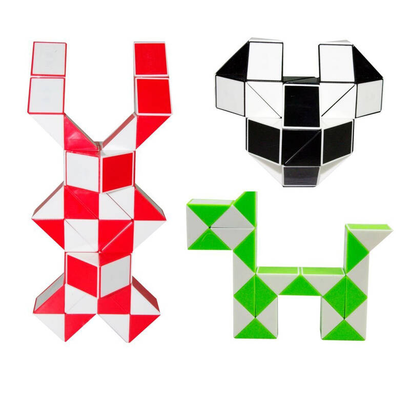 百变魔王魔尺24段36 48 60 72 120 240段异形长条魔方套装益智动手