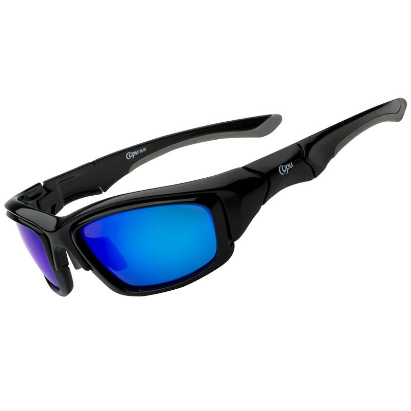 酷帕偏光内嵌近视定制骑行眼镜山地自行车防风沙镜户外运动钓鱼跑步镜