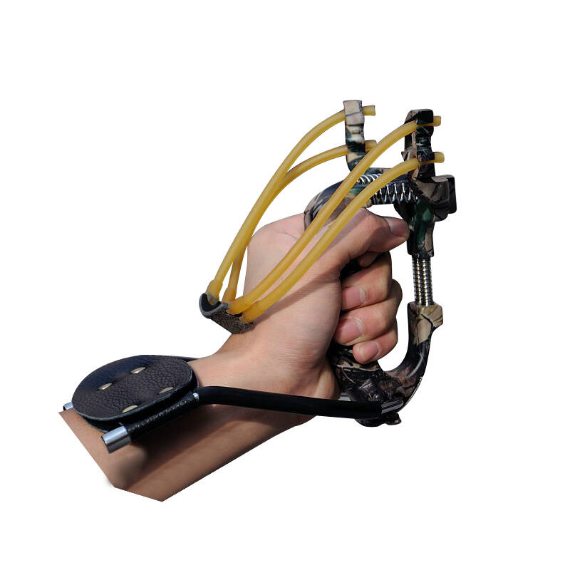 户外 不锈钢钢野博弹弓 成人竞技狙击防身打鸟李寻欢弹弓 梨尘弹弓