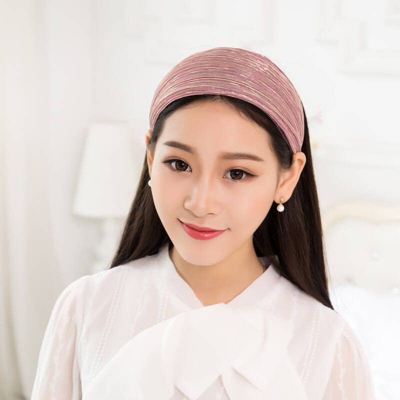 曌璇宽边布艺发箍头箍头带发带 宽布韩版秋冬款头饰发饰品 g027