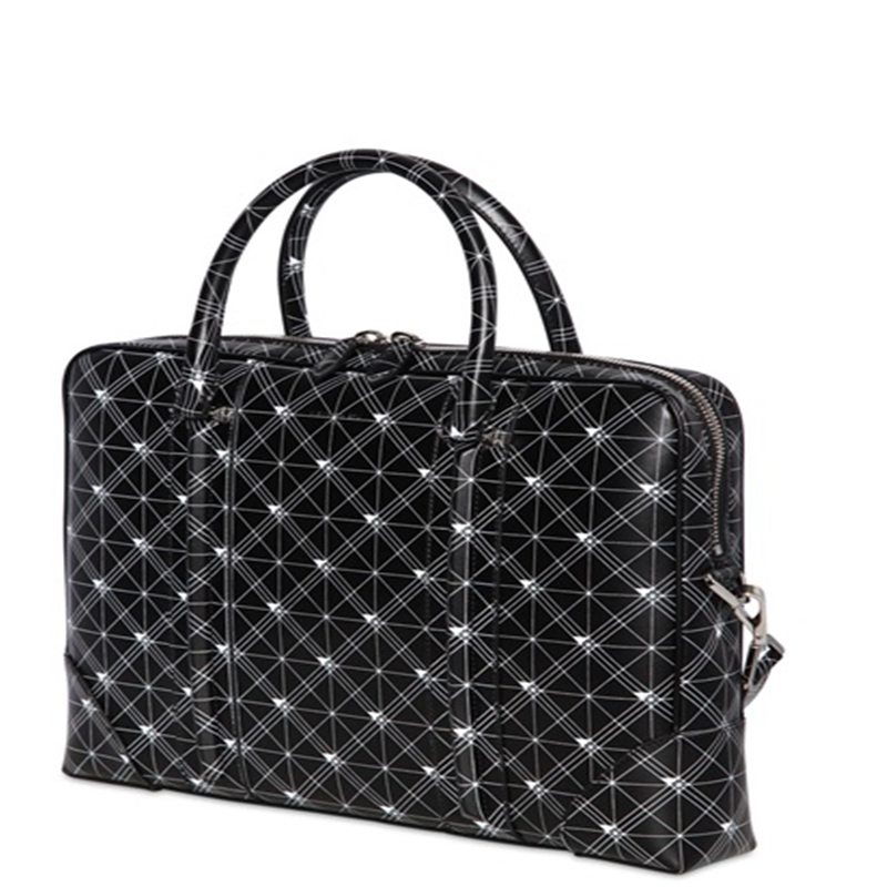 纪梵希(givenchy)时尚男款星座印图皮革公文包 62i-lbg005 黑色