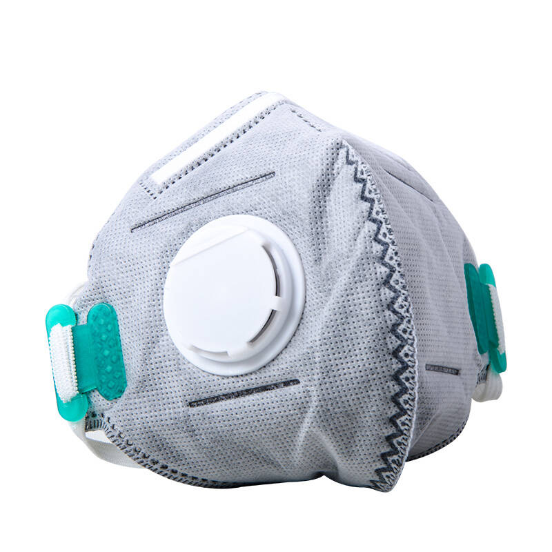 5呼吸阀门口罩kn95防霾防尘自吸过滤式防甲醛男女通用口罩 kn95折叠蚌
