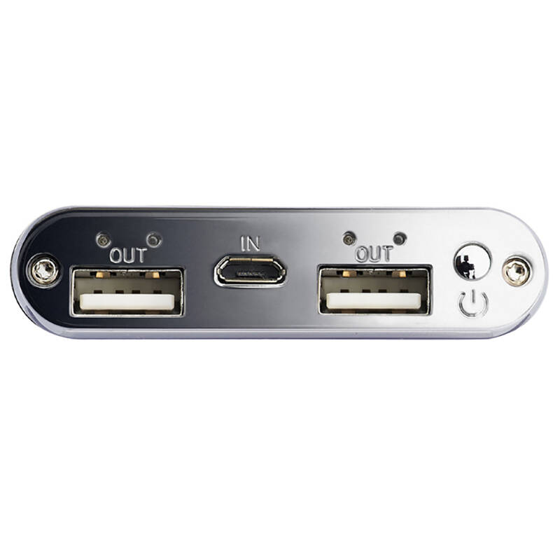 飞毛腿 q7 聚合物 移动电源/充电宝 6200毫安 银色 双usb输出 适用于