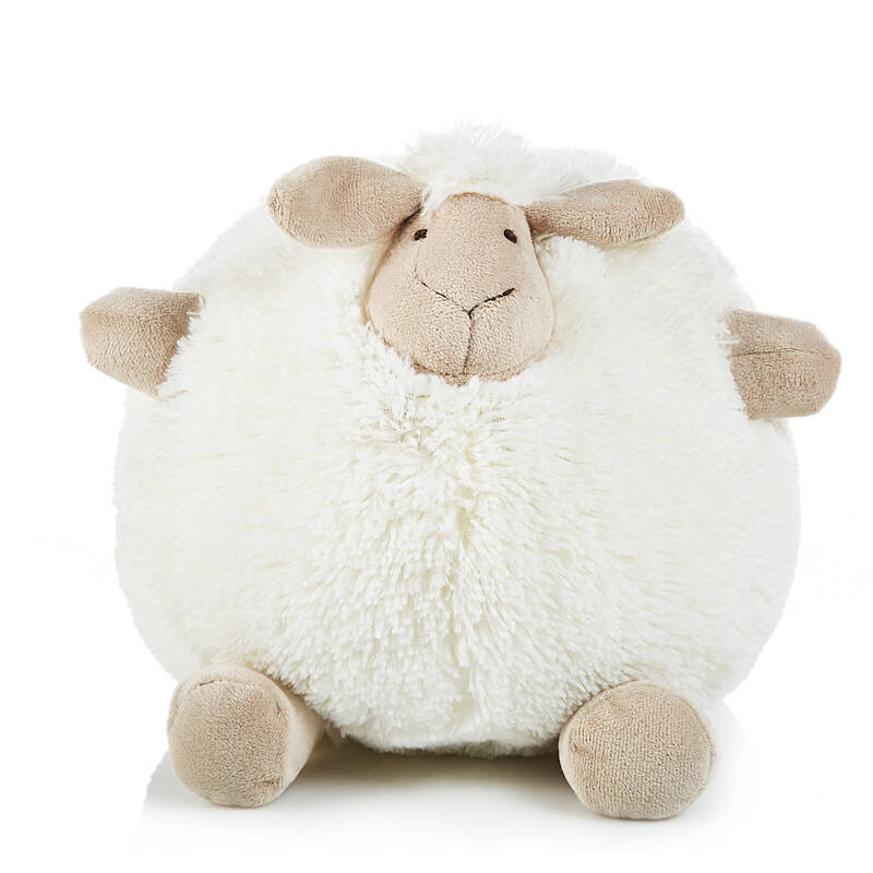 法国麦侬贝儿 圆球羊萌小羊 毛绒玩具 安抚公仔1-3岁 萌小羊 28cm